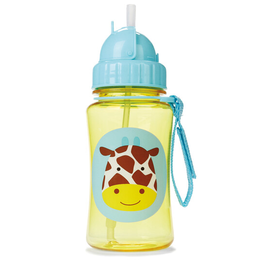 Zoo Straw Bottle - Giraffe image number 1